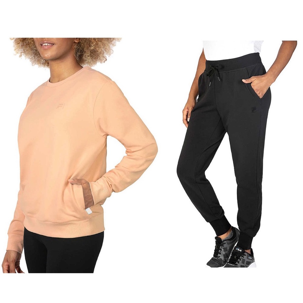 NWT FILA SWEATSHIRT & JOGGER SET